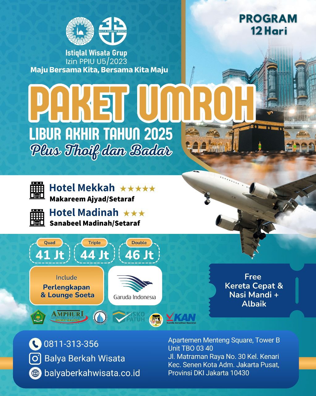 Paket Umrah Akhir Tahun 2025
